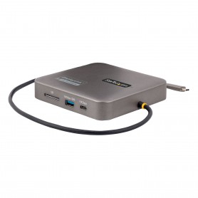 StarTech.com Adattatore Multiporta USB-C - Docking Station USB Type-C Doppio Video HDMI 4K 60Hz, Hub USB-A USB-C a 2 Porte 10Gbp