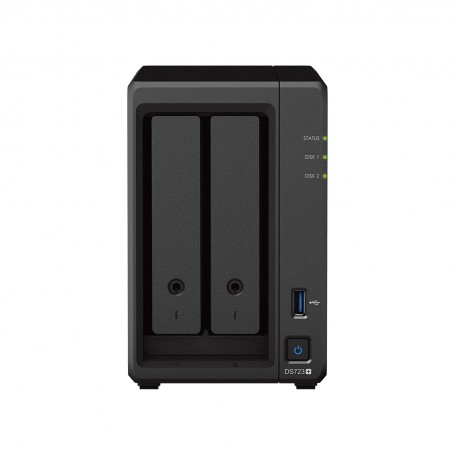 Synology DiskStation DS723+ server NAS e di archiviazione Tower Collegamento ethernet LAN Nero R1600