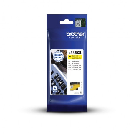 Brother LC-3239XLY cartuccia d'inchiostro 1 pz Originale Resa elevata (XL) Giallo (LC3239XLY)