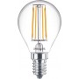 Philips Lampadina candela trasparente a filamento 40 W P45 E14