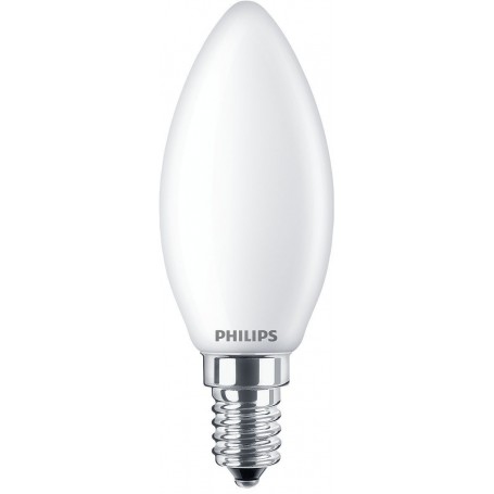 Philips Lampadina candela smerigliata a filamento 40 W B35 E14