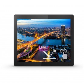 Philips B Line 172B1TFL/00 monitor touch screen 43,2 cm (17") 1280 x 1024 Pixel Multi-touch Nero (172B1TFL/00)