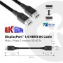 CLUB3D DisplayPort 1.4 HBR3 8K Cable M/M 5m /16.40ft (CAC-1061)