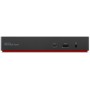 Lenovo ThinkPad Universal USB-C Smart Dock Cablato USB 3.2 Gen 1 (3.1 Gen 1) Type-A + Type-C Nero
