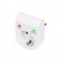 ADATTATORE DIGITUS PRESA TEDESCA BIPOLARE(SCHUKO) CON PROTEZIONE CONTRO GLI SBALZI APPROVATA TÜV-GS,CE-LVD, DN95400