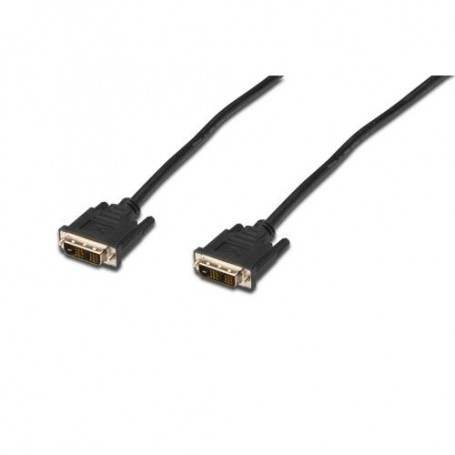 CAVO DIGITUS DVI-D TO DVI-D, M/M, 18+1 2MT, SINGLE LINK, NERO, AK320107020S