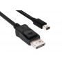CLUB3D Mini DisplayPort to DisplayPort 1.4 HBR3 8K60Hz Cable, 2 Meter / 6.56 Feet (CAC-1115)