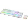 MSI Vigor GK30 Combo White tastiera Mouse incluso Gaming USB QWERTY Italiano Bianco