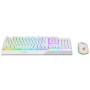 MSI Vigor GK30 Combo White tastiera Mouse incluso Gaming USB QWERTY Italiano Bianco