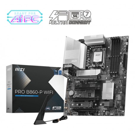 MSI PRO B860-P WIFI scheda madre Intel B860 LGA 1851 (Socket V1) ATX