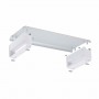 StarTech.com Supporto per monitor ergonomico, fino a 15 kg, altezza fissa 9 cm, rialzo per monitor da tavolo/portatile, piattafo