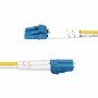 StarTech.com Cavo in fibra ottica duplex monomodale OS2 da LC a LC (UPC) da 1m, 9/125µm, 100G, Insensibile alla piegatura, Bass