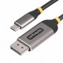 StarTech.com Cavo USB-C a DisplayPort da 3m, 8K 60Hz, 4K 144Hz, HDR, Cavo adattatore USB Tipo-C a DP 1.4, Convertitore video com