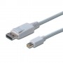 CAVO DIGITUS DISPLAYPORT TO MINI DP, M/M, 2MT, BIANCO, AK340102020W