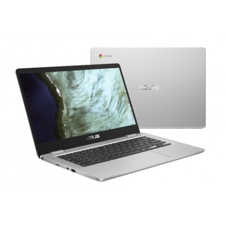 ASUS Chromebook C423NA-EB0354 N3350 35,6 cm (14") Full HD Intel® Celeron® N 4 GB LPDDR4-SDRAM 64 GB eMMC Wi-Fi 5 (802.11ac) Ch