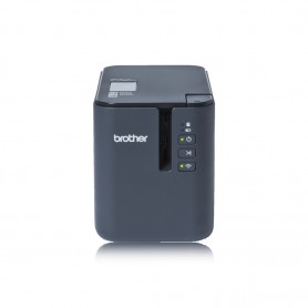 Brother PT-P900WC stampante per etichette (CD) Trasferimento termico 360 x 360 DPI 60 mm/s Con cavo e senza cavo HSE/TZe Wi-Fi