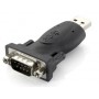 Equip 133382 adattatore per inversione del genere dei cavi USB A RS-232 Nero (133382)