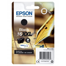 Epson Cartuccia Penna e cruciverba Nero Inchiostri DURABrite Ultra 16XXL (C13T16814022)