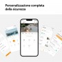 Imou Cell PT Kit - Telecamera da Esterno a batteria con risoluzione 2K (3MP), Rilevamento Movimento/Umano, Visione Notturna a Co