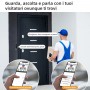 VIDEOCAMPANELLO 3K 5MP IP65 WIFI INCLUSO DS21 (DB60KIT)