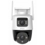 Imou Crusier DUAL 10MP (5MP+5MP) Telecamera Wi-Fi Esterno Doppio Obiettivo, 360°PTZ Videocamera Sorveglianza Esterno con Vision
