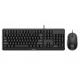 Philips 2000 series SPT6207BL/34 tastiera Mouse incluso Universale USB QWERTY Inglese Nero