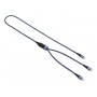 Vultech CS-NCCC12BL cavo USB USB 2.0 1,2 m USB C 2 x USB C Blu
