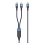 Vultech CS-NCCL12BL cavo USB USB 2.0 1,2 m USB C USB C/Lightning Blu