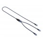 Vultech CS-NCCL12BL cavo USB USB 2.0 1,2 m USB C USB C/Lightning Blu