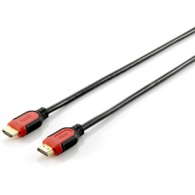 Equip 119343 cavo HDMI 3 m HDMI tipo A (Standard) Nero, Rosso (119343)