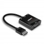 Lindy 38285 cavo e adattatore video 0,1 m HDMI tipo A (Standard) VGA (D-Sub) Nero (38285)