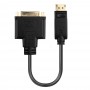 Lindy 41004 cavo e adattatore video 0,15 m DisplayPort DVI-D Nero (41004)