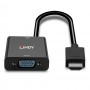 Lindy 38291 cavo e adattatore video 0,1 m HDMI tipo A (Standard) VGA (D-Sub) Nero (38291)