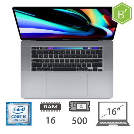 MBP 16 T.BAR(2019)I9-9880H/32/1TB/SLV/2Y