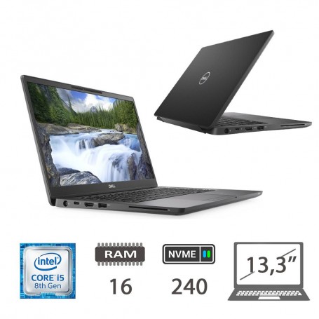 DELL 7300 - I5-8365U/16/NVME240/W10P/13,3/2Y