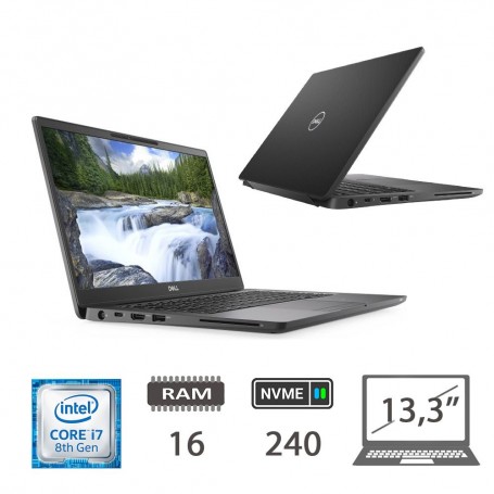 DELL 7300 - I7-8665U/16/NVME240/13,3/W10P/2Y