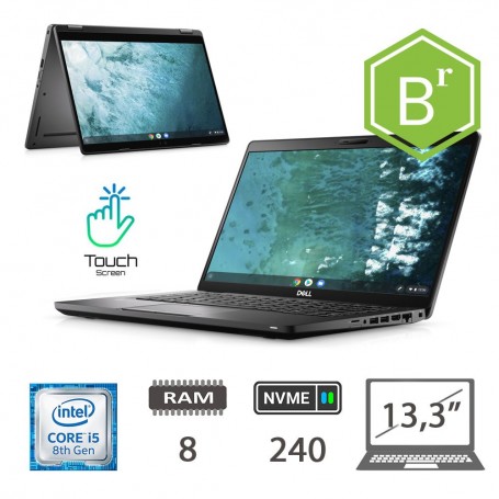 DELL 5300 2IN1 TS I5-8265U/8/NVME240/W10P/13/2Y B