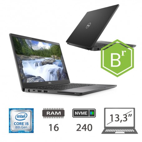 DELL 7300 - I5-8365U/16/NVME240/W10P/13,3/2Y B