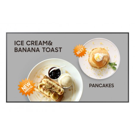 Samsung QM32C Pannello piatto per segnaletica digitale 81,3 cm (32") LCD Wi-Fi 400 cd/m² Full HD Nero Processore integrato Tize