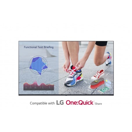 LG 55UL3J-M visualizzatore di messaggi Pannello piatto per segnaletica digitale 139,7 cm (55") LCD Wi-Fi 400 cd/m² 4K Ultra HD 