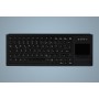 Active Key AK-4400-G tastiera Universale PS/2 QWERTZ Tedesco Nero