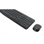 Logitech MK235 Wireless Keyboard and Mouse Combo tastiera USB QWERTZ Tedesco Grigio (920-007905)