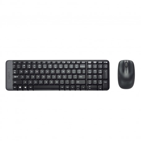 Logitech MK220 tastiera RF Wireless Nero (920-003721)