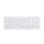 CHERRY AK-C7000 tastiera Medico Wireless a RF + USB QWERTZ Tedesco Bianco