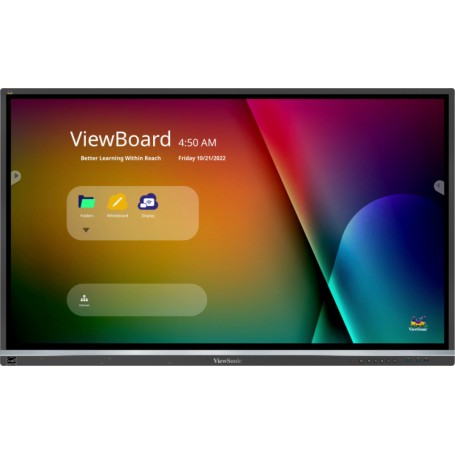 Viewsonic IFP5550-5 lavagna interattiva 139,7 cm (55") 3840 x 2160 Pixel Touch screen Nero HDMI