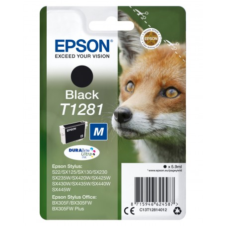 Epson Fox Cartuccia Nero (C13T12814012)