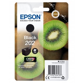 Epson Kiwi Singlepack Black 202 Claria Premium Ink (C13T02E14010)