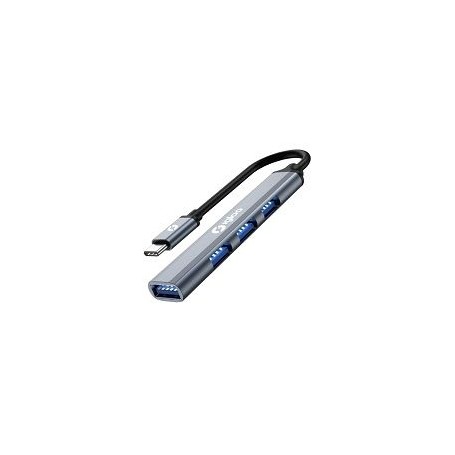 IGLOO HUB TYPE-C 4 PORTE USB 3.0 SLIM