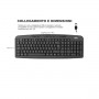 TASTIERA ITALIANA MULTIMEDIA USB