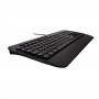V7 Combinazione di tastiera USB di dimensioni standard con poggiapolsi e mouse ambidestro - IT (CKU300IT)